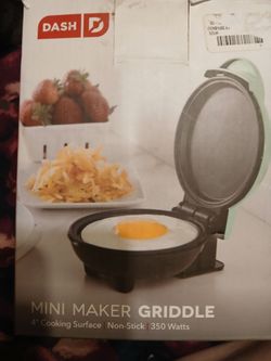 Mini Griddle Maker 10.00 firm
