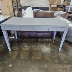 Linen Desk Table Good Shape New Has Scruffs  Delivery Available 
