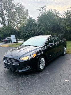 Ford Fusion Hybrid Sedan Black