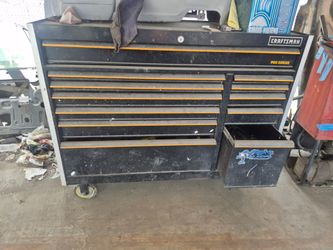 Used tool box no key mak3  me a offer need to  pick up now
