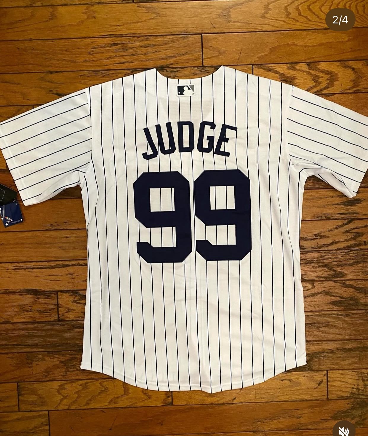Adult and Youth White New York Yankees Aaron Judge #99 Name Jersey