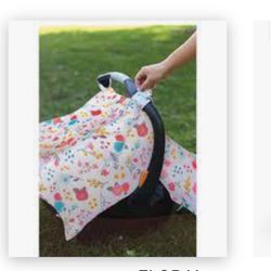 Baby Floral Car Seat Cover $10