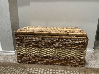 Wicker ottoman must go by September 12th