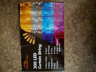 Twinkle Star 300 LED Curtain Lights
