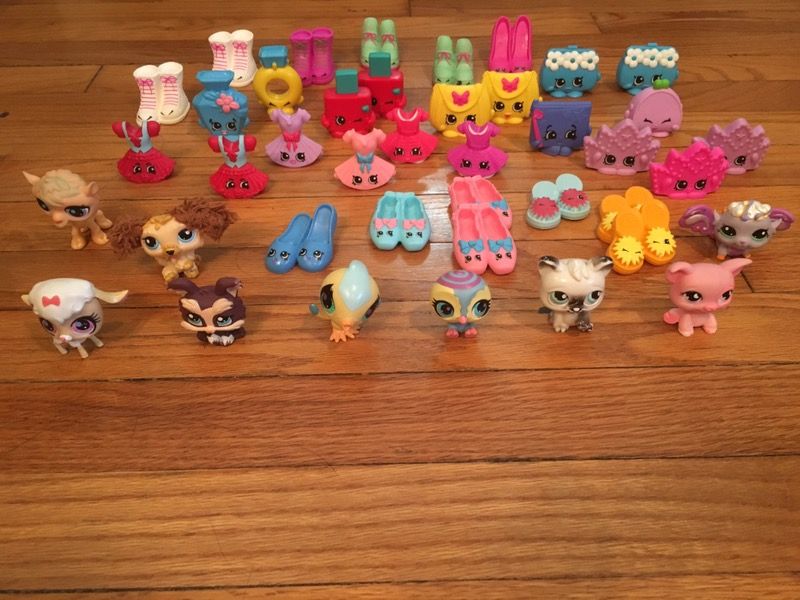Littlest Pet Shop, McDonalds Shopkins & Ugliest Pet Shop
