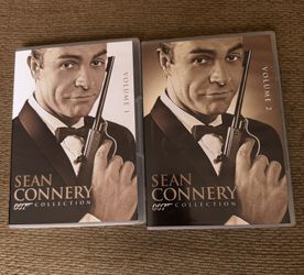 Sean Connery 007 Collection Volume 1 And 2 DVDs 