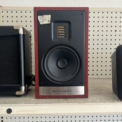 MARTIN LOGAN Black, Red Walnut, Motion 35XTi Bookshelf Speaker