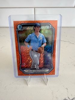 James Quinn-Irons Bowman Chrome 1st Bowman Orange Refractor /25
