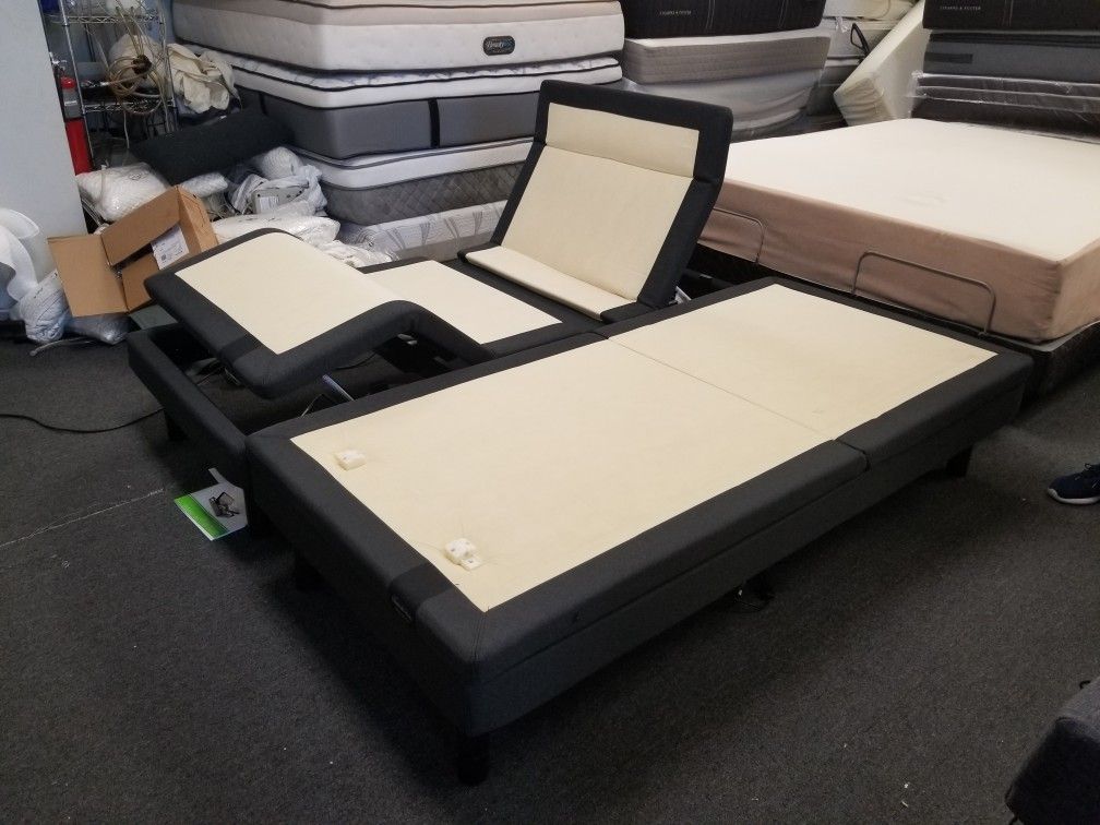 King tempur-pedic tempurpedic ergo extend adjustable bed bases, open box, sold with warranty, free delivery and set up