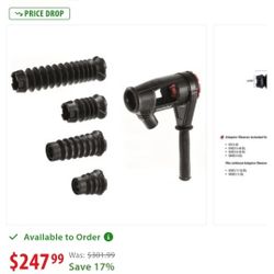 Metabo SDS-MAX Hammer Dust Extraction Kit $125