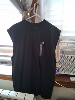 Cut Off Sleeve Shirt 