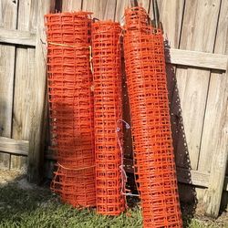 Plastic Safety Fence 25-35 Ft