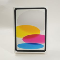 New WiFi Only Apple iPad 10th Gen 64GB Silver MPQ03LL/A