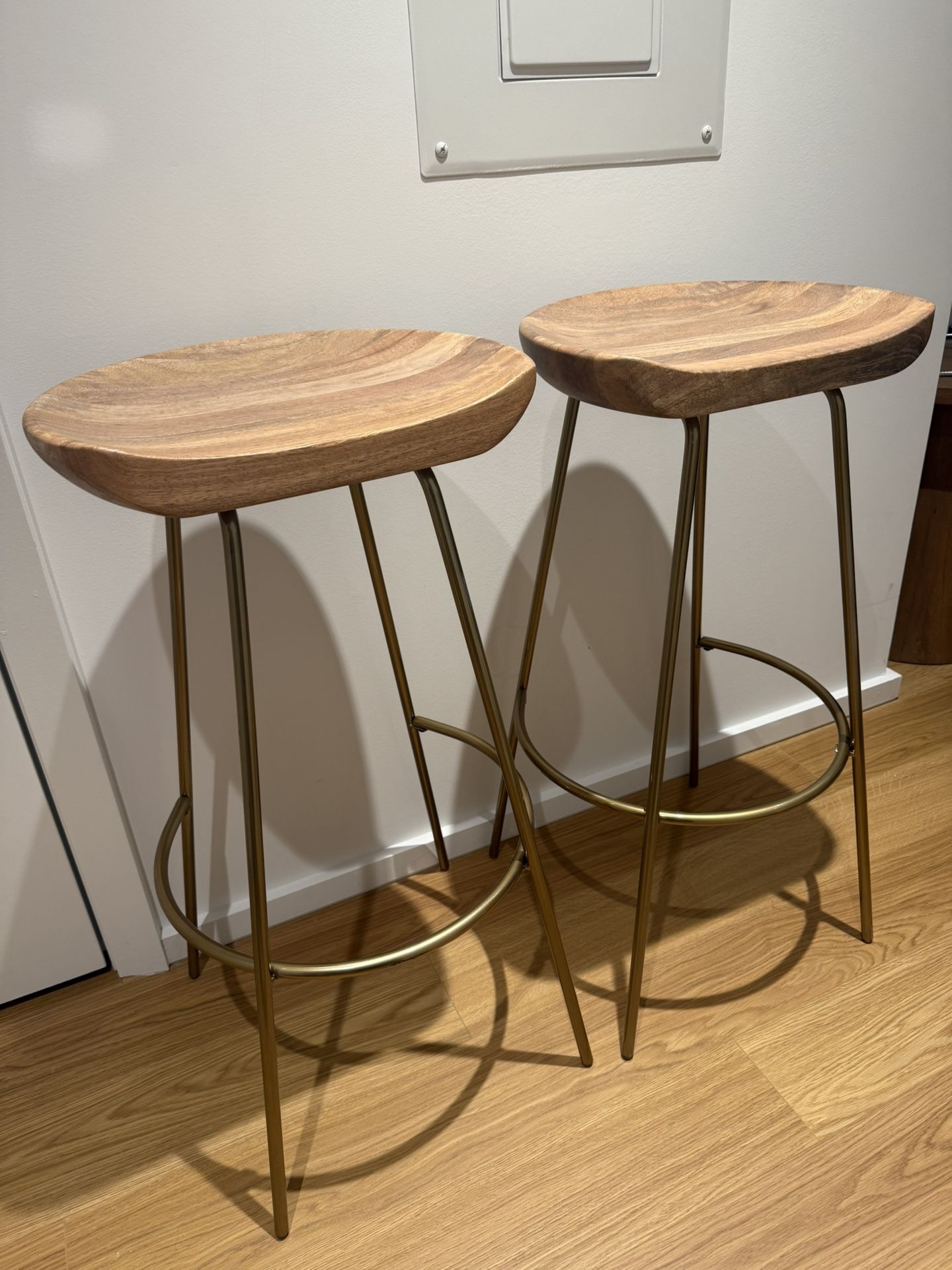 West Elm Bar stools 