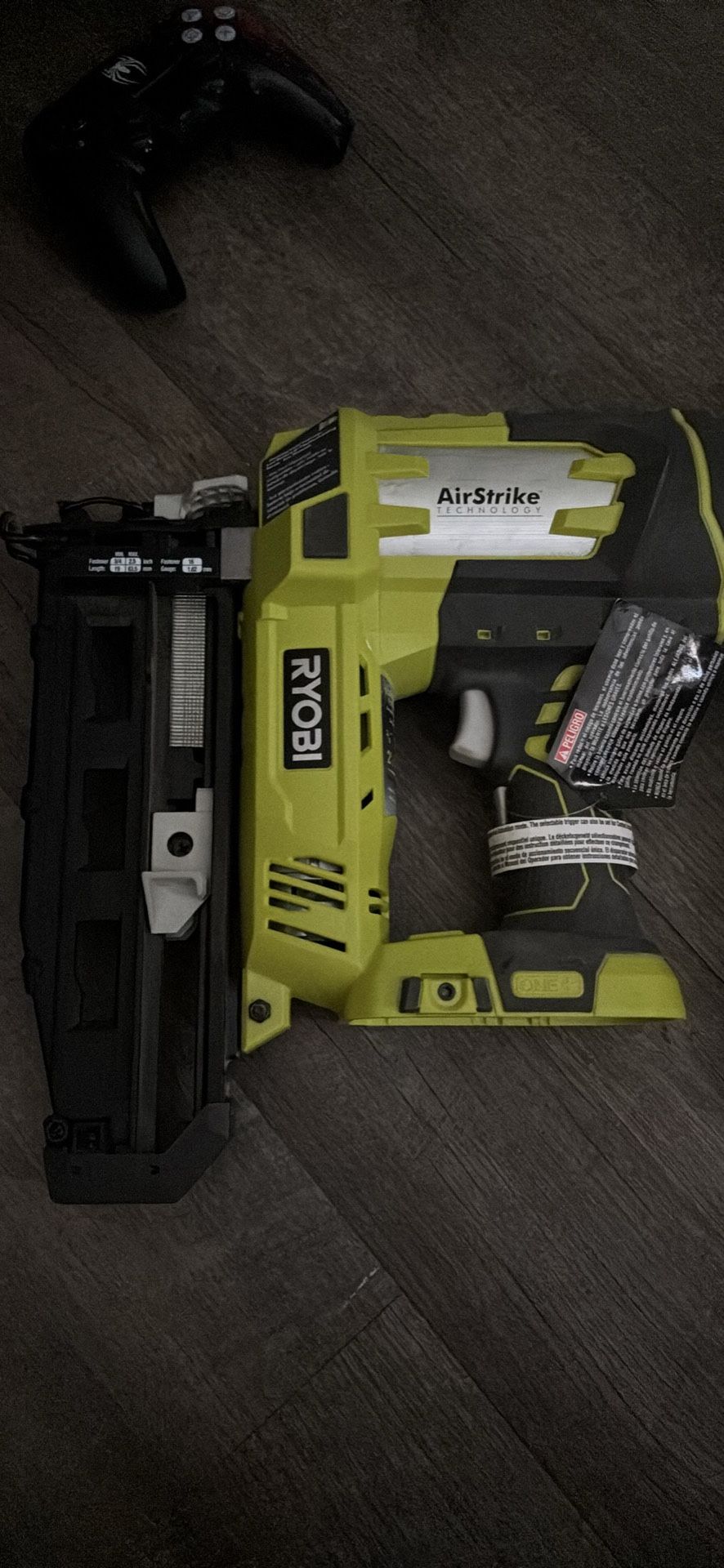 Ryobi 18 V Straight Nailer Cordless