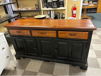 Brown & Black  Buffet
