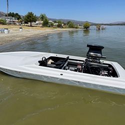 100% Turn Key Jet Boat Bostick Big Block Chevy Cp Tunnell  Gullwing  Hull  Jetboat 19ft