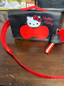 Hello Kitty by Sanrio Black Crossbody Bag