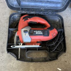 Black & Decker jigsaw with case