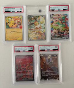 Pokemon PSA & TAG Slabs for Sale
