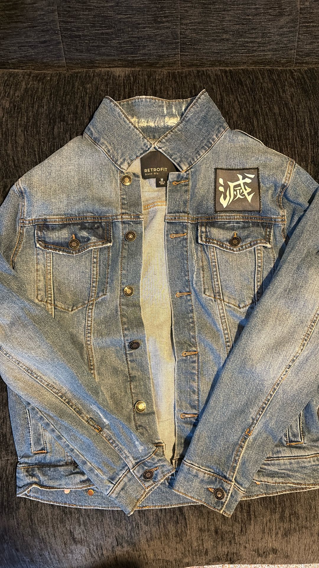 Demon Slayer Jean Jacket