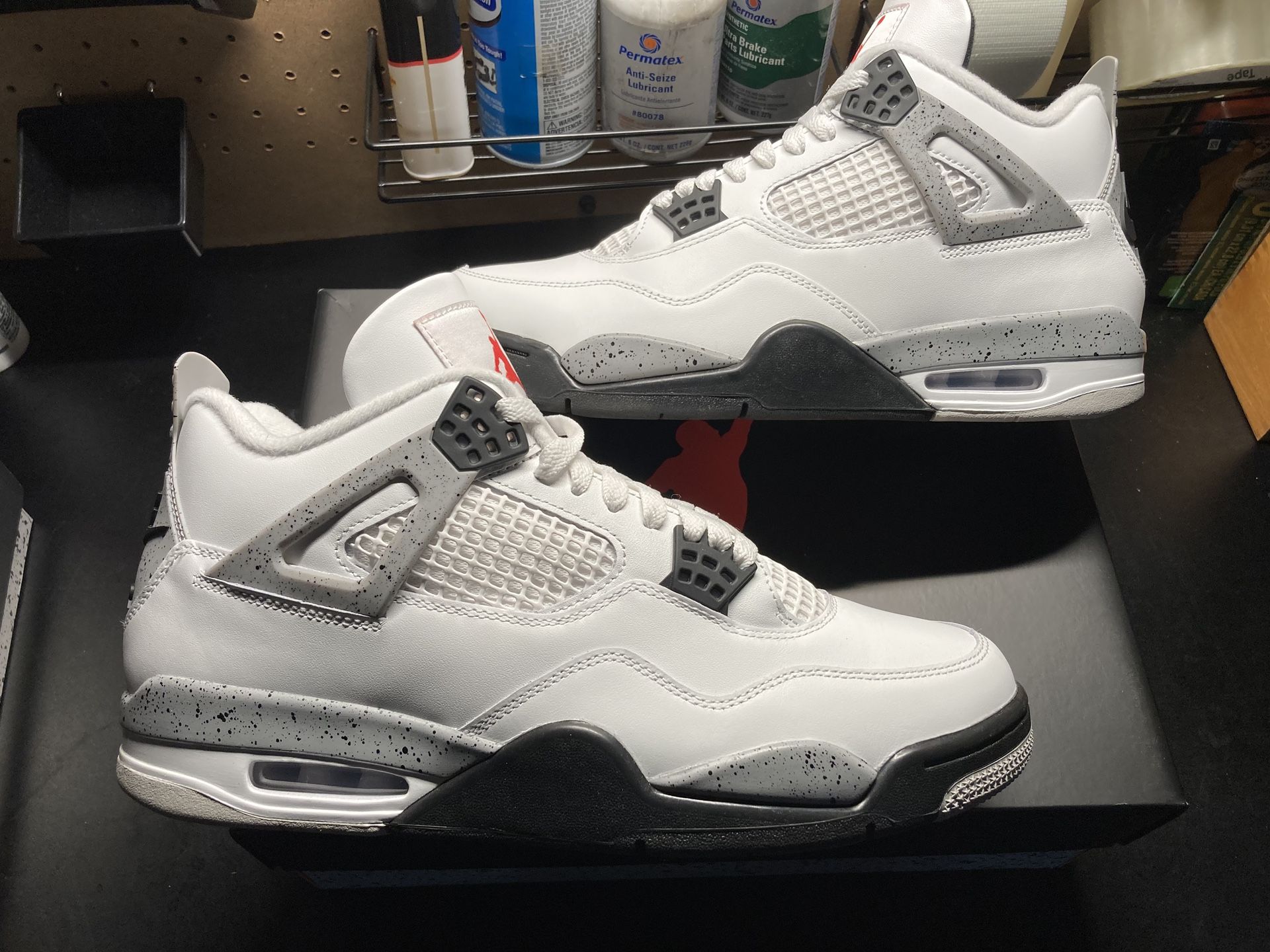 Air Jordan Retro 4 White Cement 2025