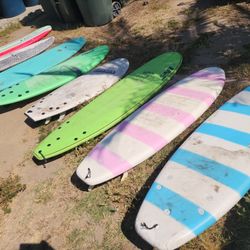 Soft Top Beginner Surfboards $50 To $150