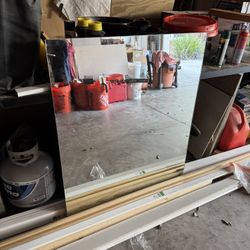 Plain Rectangular Mirror 34x42