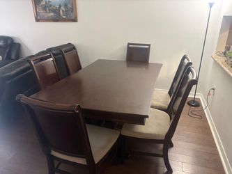 Juego de comedor de 6 sillas