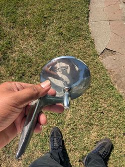 Vintage Chevrolet Chrome Side View Mirror