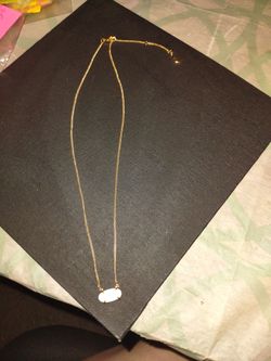 LUNA Norte ,14 k Gold plated Brass with Genuine Druzy Quartz