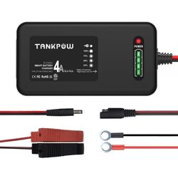 Brand New 14.6V 4A LiFePO4 Lithium Battery Charger,Smart Battery Charger Maintainer with 4LEDs Indicator,SAE Connector 