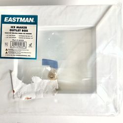 Eastman 60233 PEX Pre-assembled Ice Maker Outlet Box, 1/2 Inch Crimp