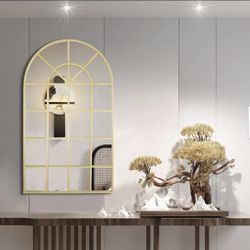 Clavie Large Arched Window Mirror 