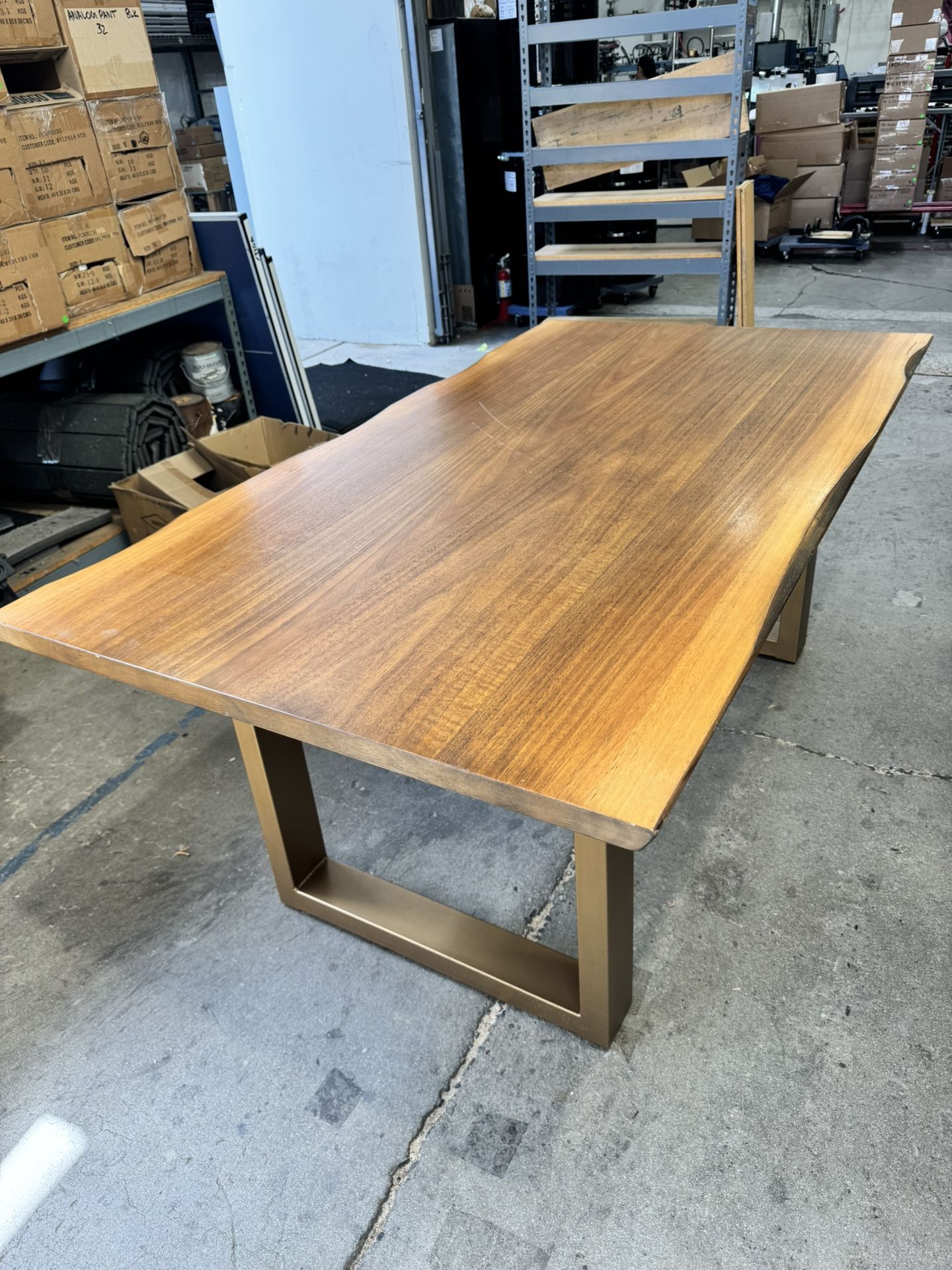 Large Solid Wood Office Table