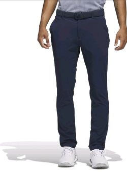 adidas Men's Ultimate365 Tour Nylon Tapered Fit Golf Pants (34W x 32L), Black