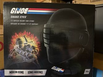 Modern Icons: G.I. Joe Snake Eyes Helmet brand new sealed
