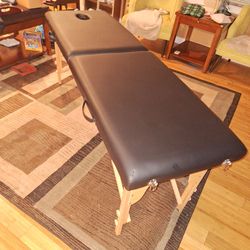 Massage table