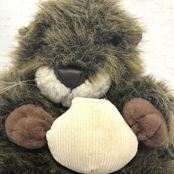 Vintage Sea Otter River Otter 13” Inch Plush Toy 