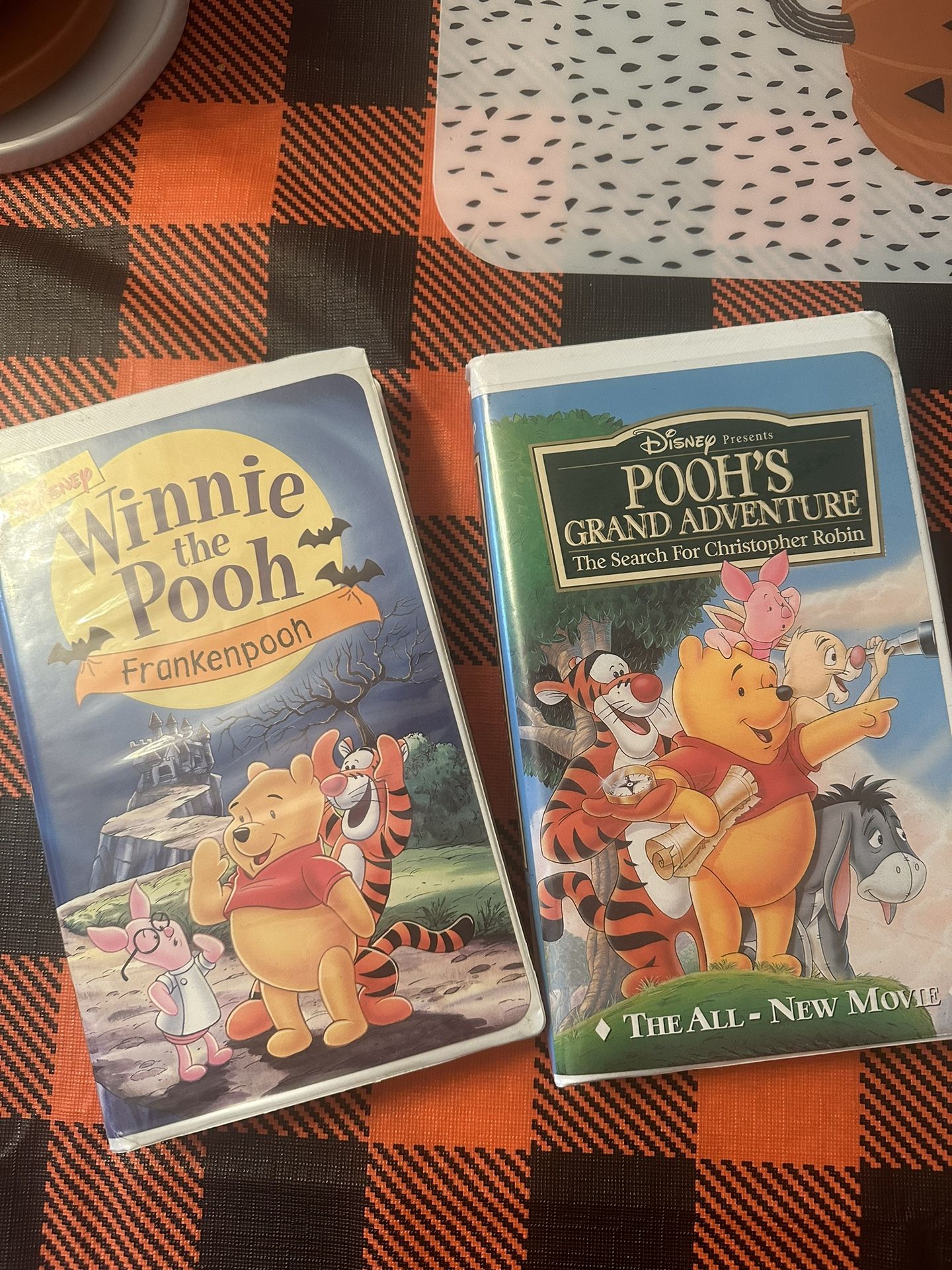 Winnie the Pooh: Frankenpooh VHS and Poohs Grand Adventures