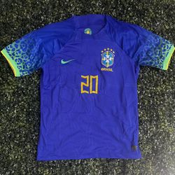 Brazil World Cup Jersey Vini Jr