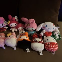 Sanrio Plushies