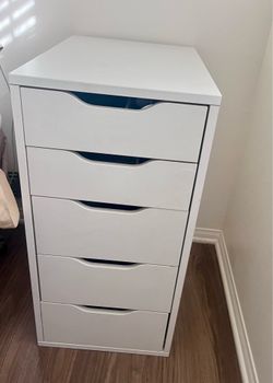 IKEA Alex 5 drawer nightstand dresser $40