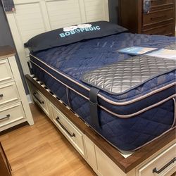 Queen size bed frame