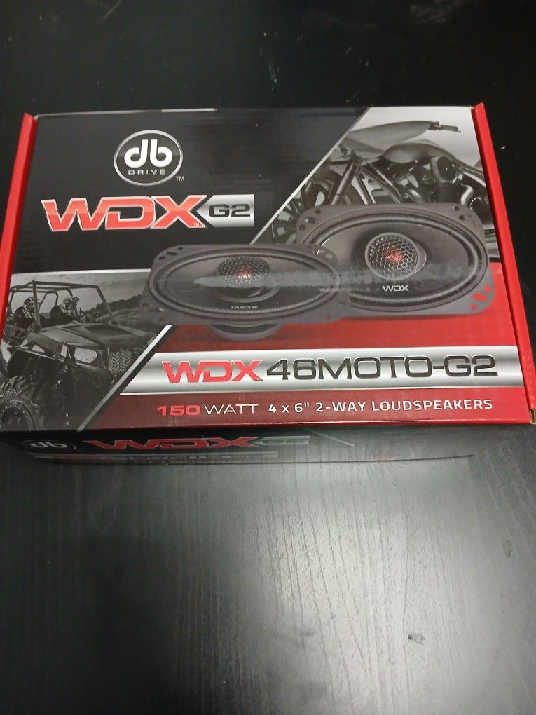 4x6 CAR Audio Speakers NEW IN BOX