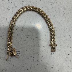 Cuban Link Bracelet 10k 