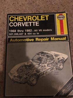 Haynes corvette repair manual