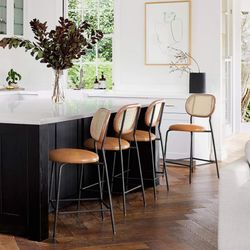 Ar-chi-me-des Bar-st-ool Set Of 4