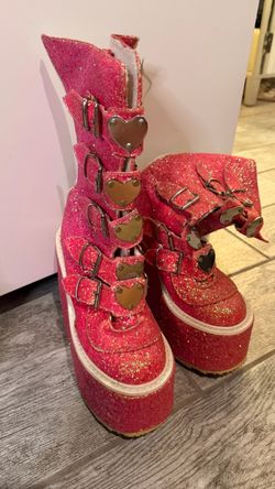 Demonia  rave boots size 7