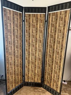 Lovely vintage Pier One folding screen